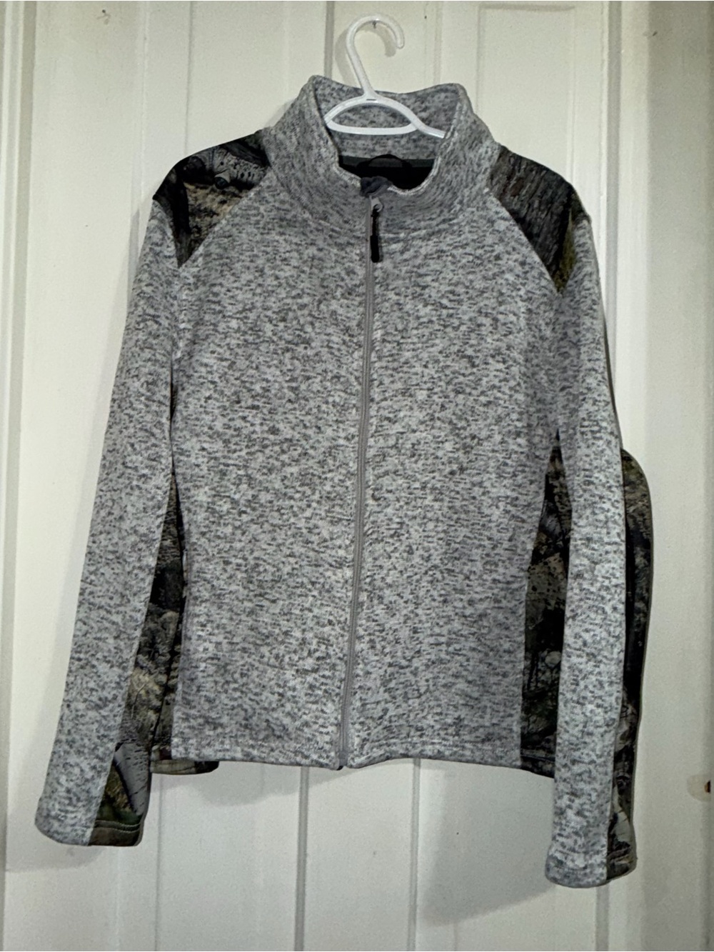 Gray Full-Zip Women's trail crest 2X Jacket sweater hoodie hunting full zip camo